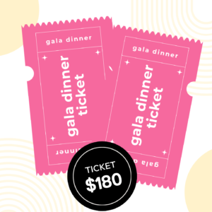 Gala dinner ticket 180